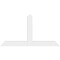 Ekena Millwork Portland Architectural Grade PVC Gable Bracket, 48"W x 26"H x 2"D x 4"F, 13/12 Pitch GBP048X26X0204POR00 - alternate 5